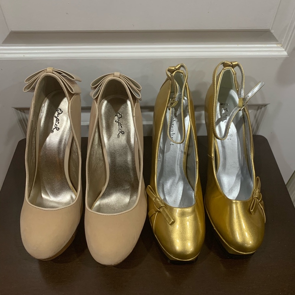 2 - New Womens Assorted Pumps size 9